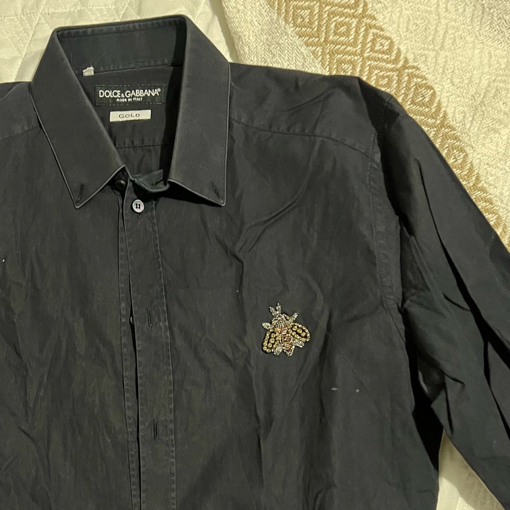 Dolce Gabbana Gold Shirt